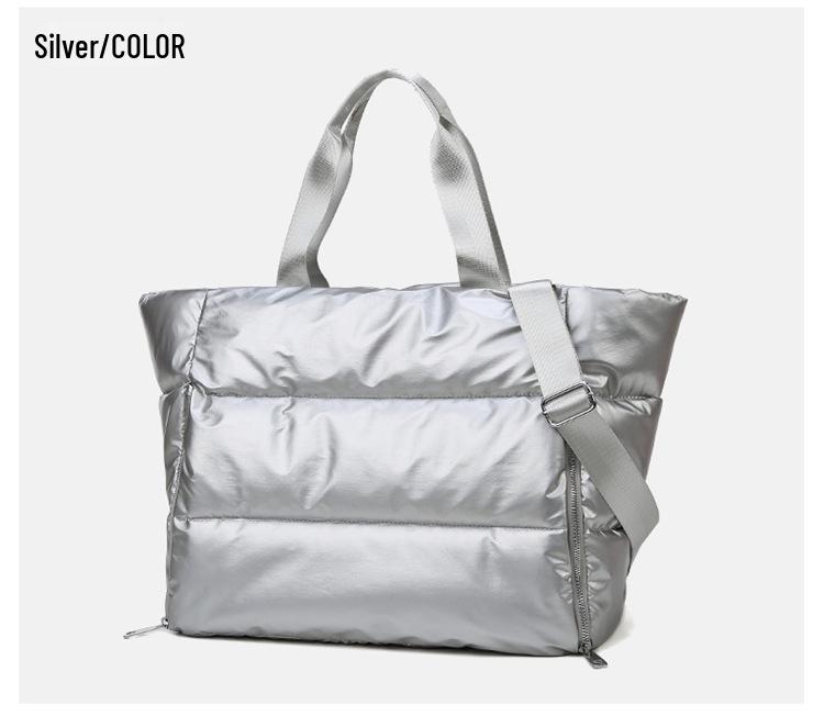 Bolsa Fitness Impermeável Feminina com Separação Molhado/Seco - Perfeita para Yoga, Natação, Esportes Casuais e Viagens.