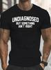 Nog Niet Gediagnosticeerd Maar Er Klopt Iets Niet Grappig Unisex Katoenen Grafisch T-shirt