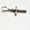 Used [Rare] love&hate love&hate cross pendant top cross