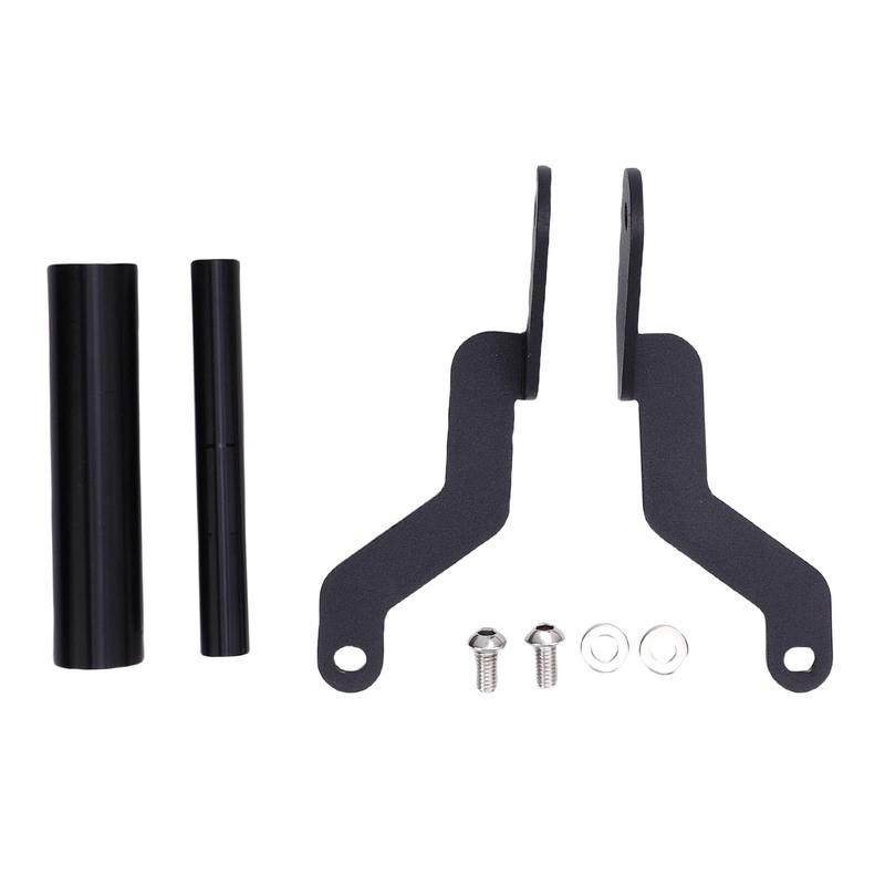 Motorcycle GPS Navigation Bar Mount Bracket Enhanced Safety Shockproof GPS Phone Bar Extension Holder for Upgrading