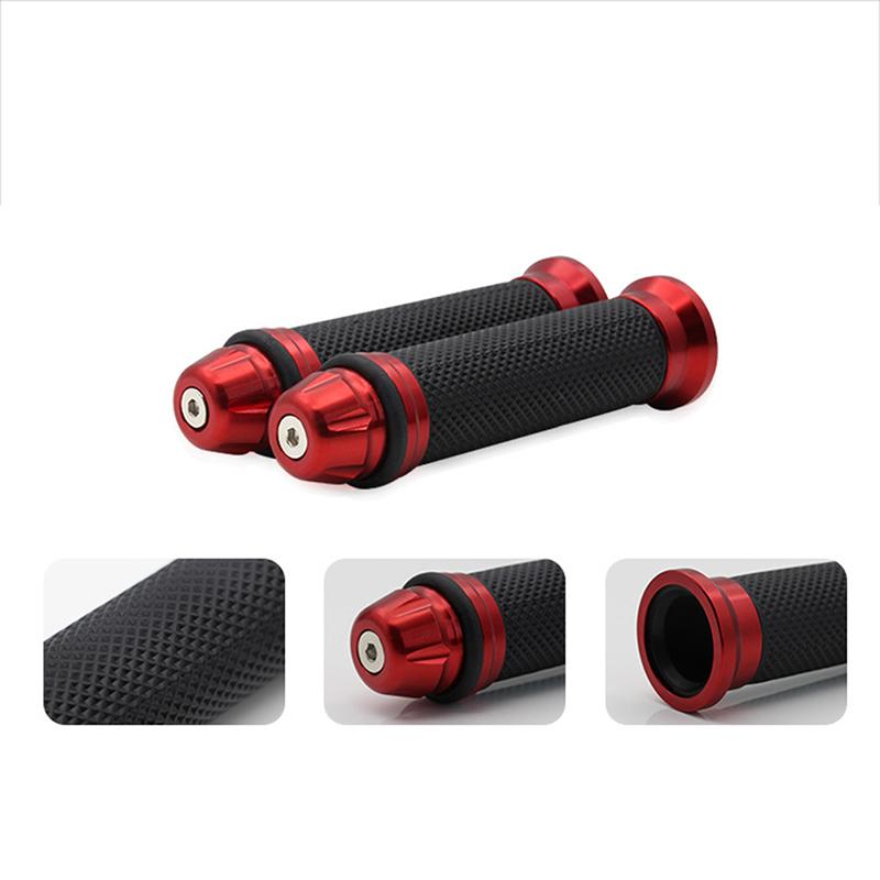 Motorcycle Grips Rubber Handlebar Universal Motorcross Bicycle Motorbike Scooter Modified Throttle Grip Moto Styling Accessories Throttles 2