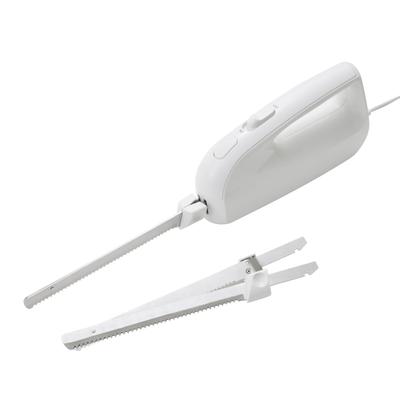 AL COLLE Electric Knife White ADN1001W Electric Bread Cutter Bread Cutter Electric Knife Bread Knife