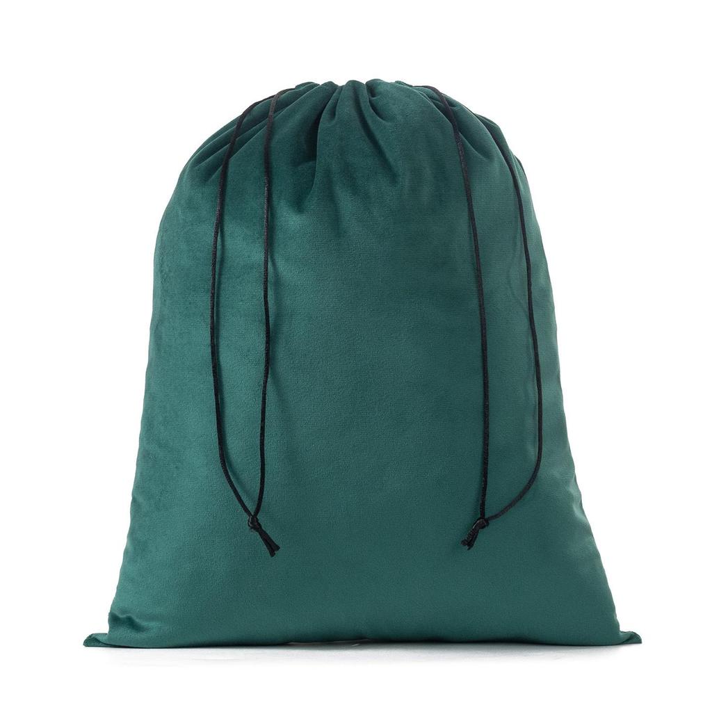 Pure Cotton Flannel Travel Dustproof Drawstring Bag - Large Capacity Storage with Printed Logo