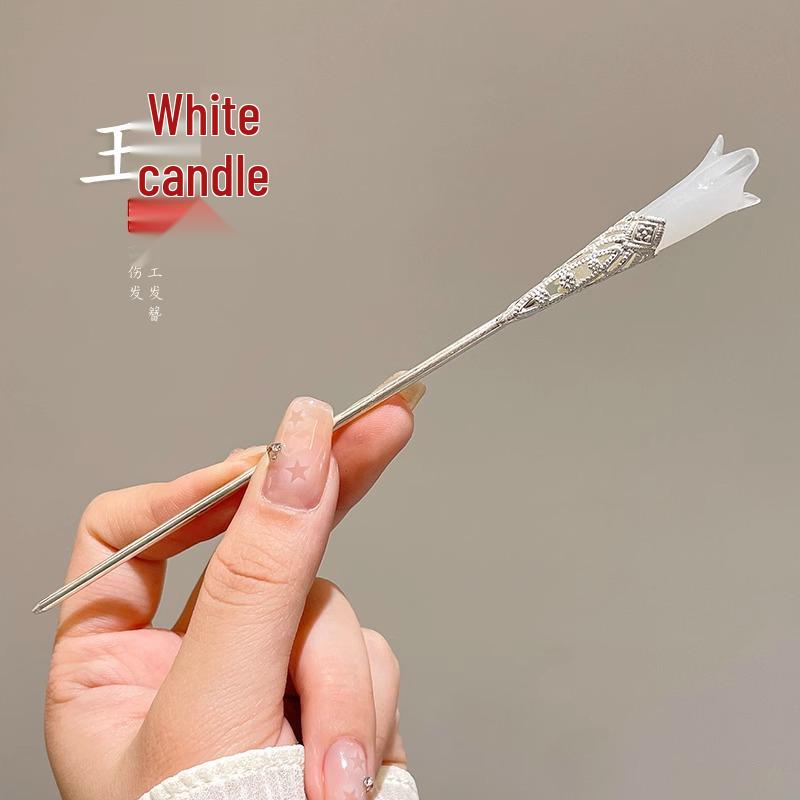 Maiglöckchen Quasten Haarnadel für Damen: Elegante Hanfu-Kopfbedeckung im antiken Stil