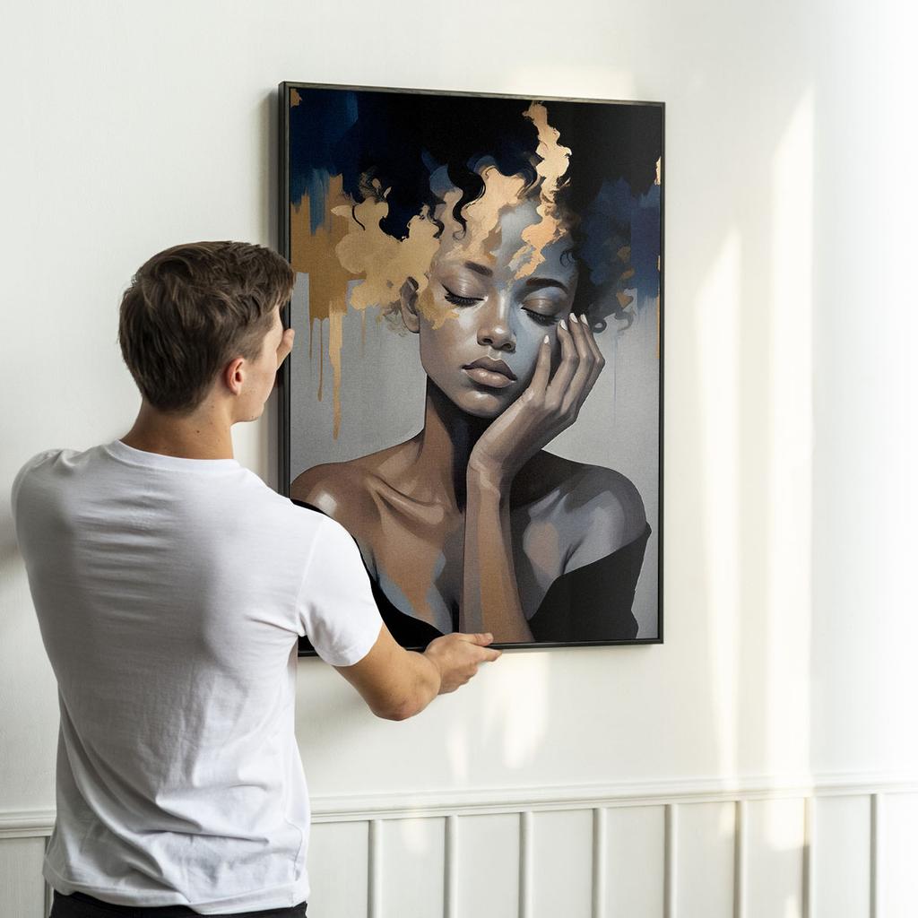 Poster Portraits Paintings In Frame