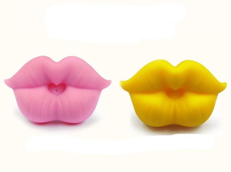 Nuevo Chupete para Bebé Labios Rojos Beso Chupones Divertidos Silicona Tetinas de Bebé Mordedor Calmantes Chupones