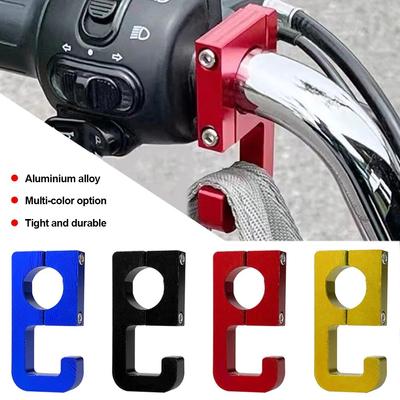 Motorcycle Luggage Helmet Hook Aluminum Mount Motorcycle Scooter Helmet Holder Bag Hook Hanger Universal Motos Accesorios