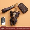 Volkswagen Car Key Cover for Sagitar, Bora, Lavida, T-Roc, Tiguan L, Golf 8, Tayron, POLO with Women's Bag Buckle