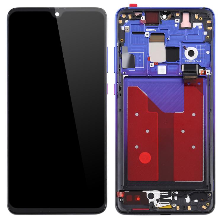 

Grade B LCD Screen and Digitizer Assembly+Frame Replacement (without Logo) for Huawei Mate 20 Aurora