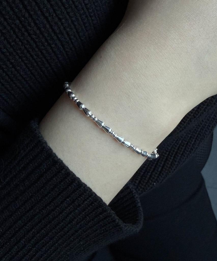 Baradu 925 Solid Bead Bracelet