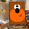 Hey Duggee DIY Klebeposter Ausgefallener Wandaufkleber für Wohnzimmer Bar Dekoration Wanddeko