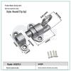 Solid Aluminum Aircraft Pin Lock Spring Bolt for Self-Closing Doors and Casement Windows