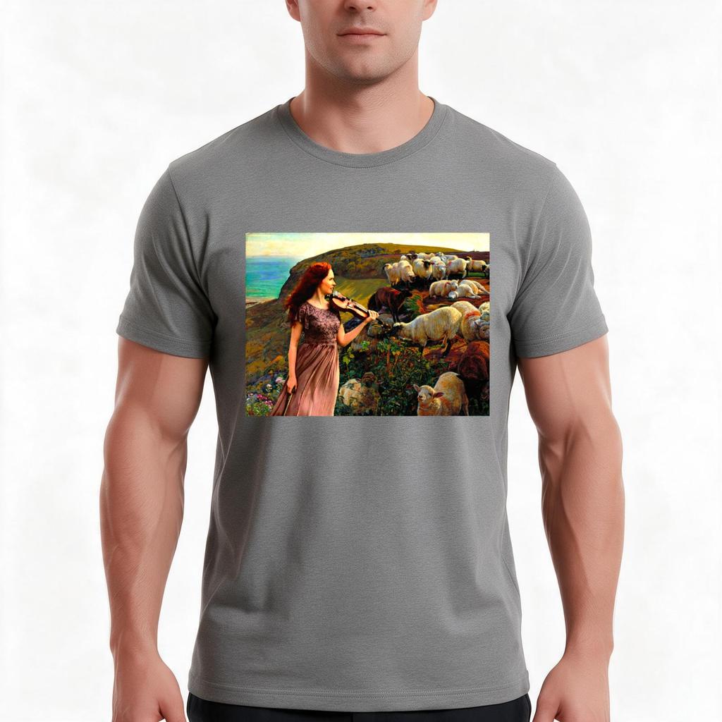 Where Sheep May Safely Graze Tshirt Summer Casual Cotton Tee Oversized Streetwear Tops Vintage Graphic Print 100 Cotton