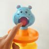 Little Hippo Rolling Caddy Colorful Spinning Track Rolling Ball Toy