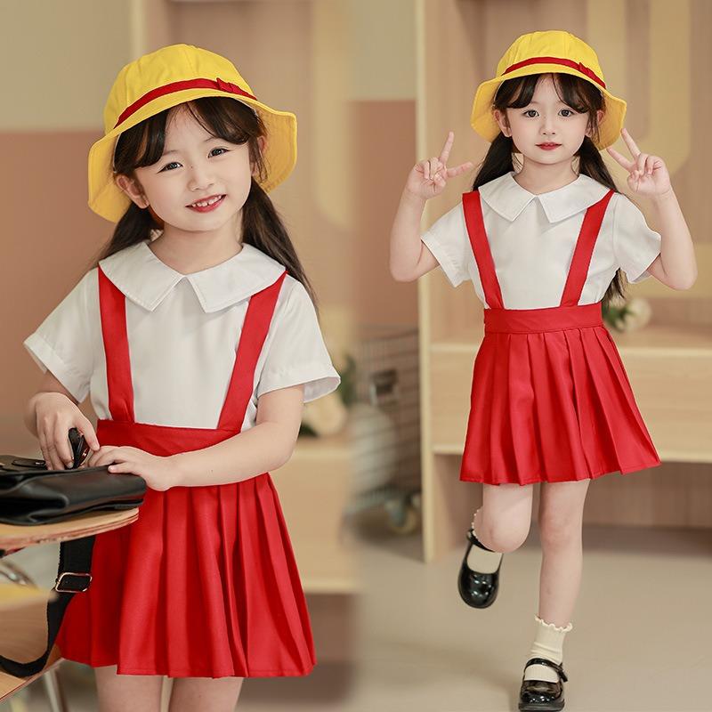 Cherry Maruko Children's Clothing Children's Clothing Skirt Anime Girl Show Student Uniform