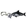 DMMC Shark Keychain with Ball Chain, Fish Keyring, Acrylic Bag Charm for Collectibles and Fan Activities, 1 Piece