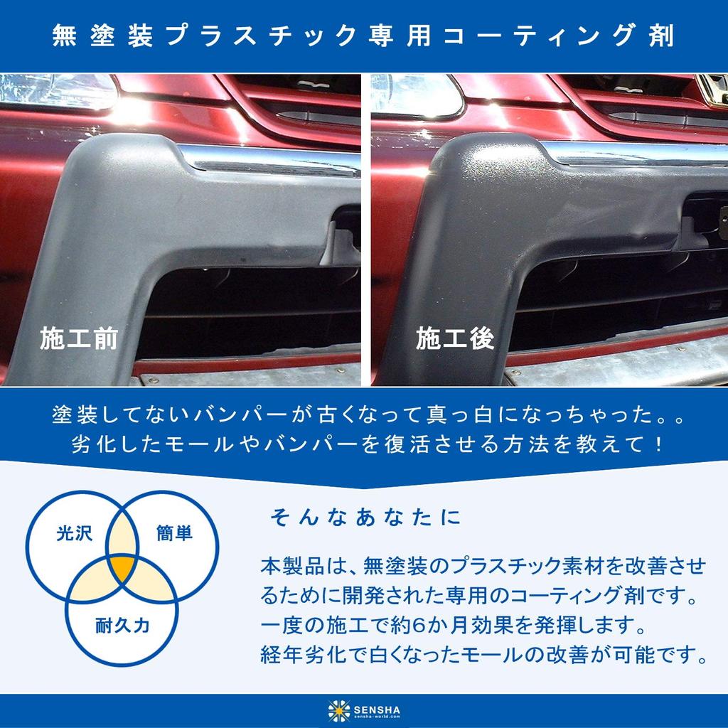 Kingdom of Car Wash Mall Crystal 50ml Schwamm mit Mikrofaserbeschichtung Autowaschzubehör für unlackierten Kunststoff 699 (Nur für)