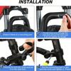 2pcs Bike Mudguard Set Bicycle Fenders Splash Fender Guard Set Road Mountain MTB Front Rear Mudguard Cycling Riding Accessories