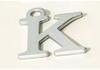 DIY Jewelry Accessories: 26 Alphabet Titanium Steel Pendants for Bracelets, Necklaces, Handmade Charms