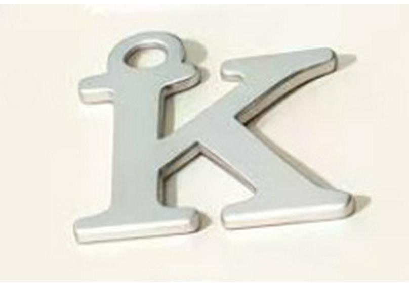 DIY Jewelry Accessories: 26 Alphabet Titanium Steel Pendants for Bracelets, Necklaces, Handmade Charms