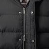 Men's Jordan Flight Down Jackets Men's Black/Black/Black Hooded (Non-detachable) Moderate