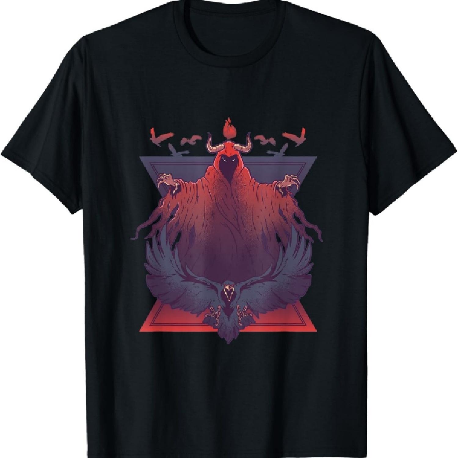 

Hell Lucifer Devil Evil Underworld Horror T-Shirt XXXXXL чорний