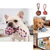 Dog Cat Interactive Chewing Rope Toy With Durable Cotton For Dental Cleaning And Engagement