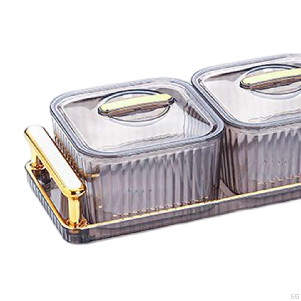 Talerzyk do dzielenia deserów Słoik na ciasteczka Taca na przyprawy Przekąski z suszonych owoców Taca do serwowania dla