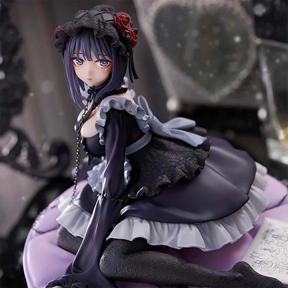 My Dress-Up Darling Anime Figure Black Maid Outfit Kitagawa Marin Action Figure Desk Figurine Collection Model Toy Gift
