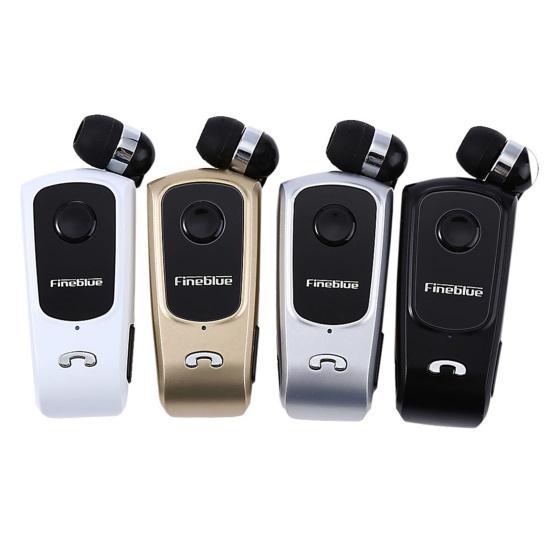 Fineblue F920 Vibration Alert Collar Clip Unilateral Business Bluetooth-compatible Earphone
