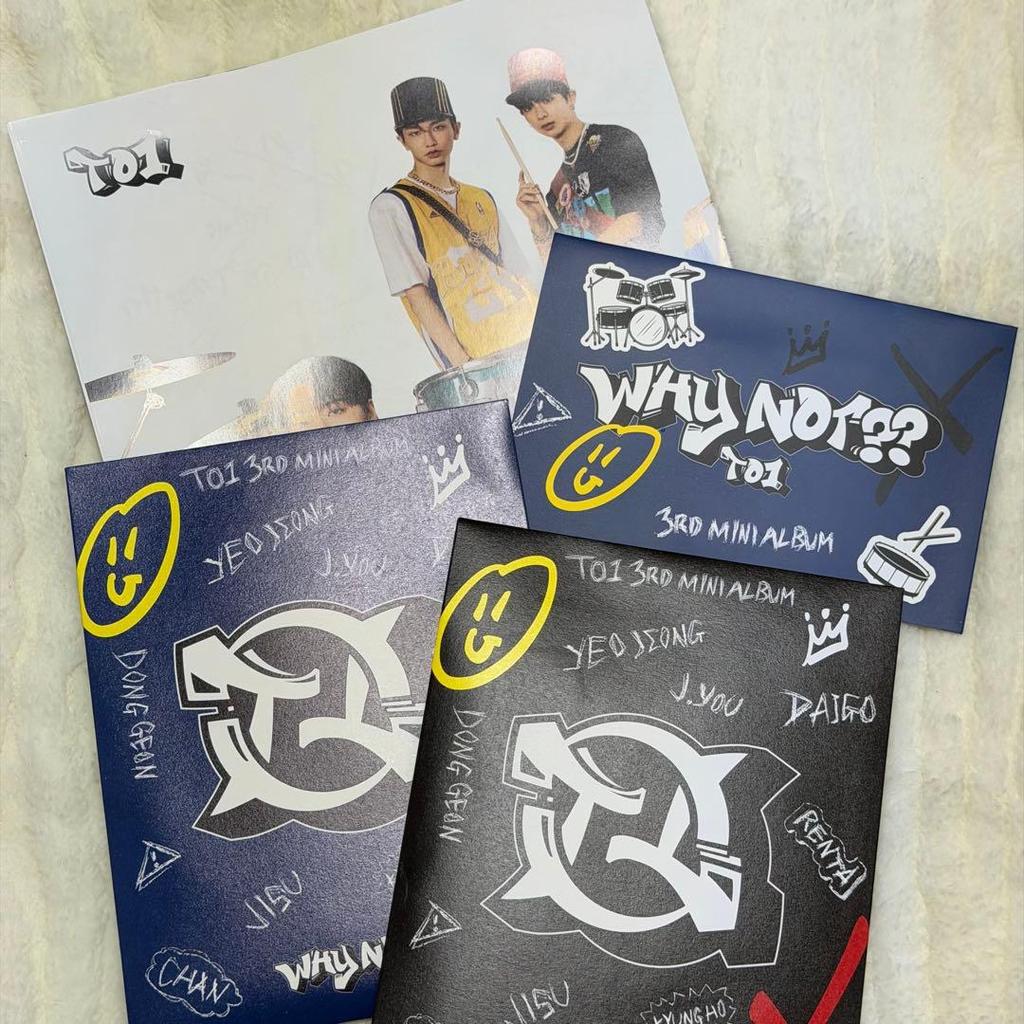 [USED] TO1 WHY NOT? 3rd Mini Album (Signed)