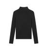 Jingdong Crafted Women's 100% Wool High-Neck Pullover Sweater