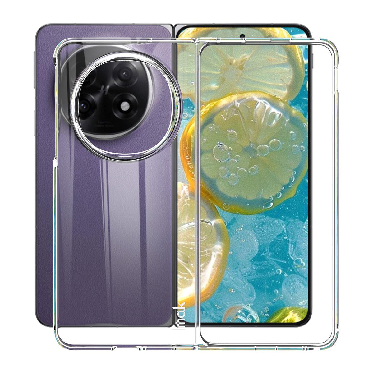 

Для OPPO Find N5 5G чехол для телефона IMAK Wings II износостойкий чехол Crystal Pro OPPO Find N5 5G белый