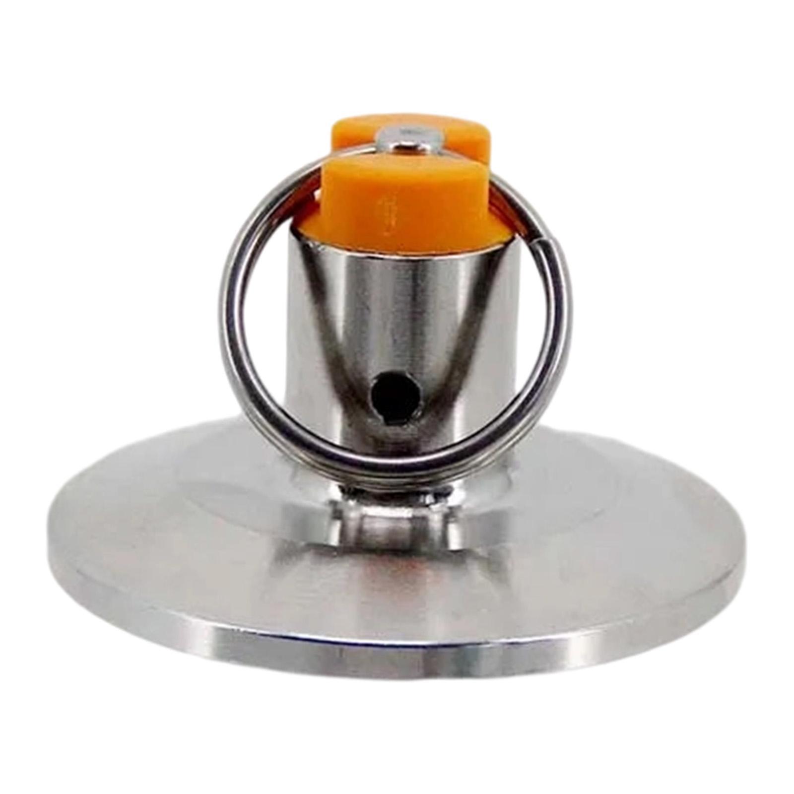 

15 Inch Clamp End Cap with PRV Stainless Steel Ball Convert Lid for DIY Home Brewing Keg Equipment Accessories