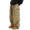 High Street Overalls European Size Wide Wide Wide Legs Long Pants Straight Pants Daily Casual 0