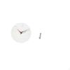 Silent Decorative Wall Clock Art for Home Kitchen Office Study Room with Kissing Lovers Statue