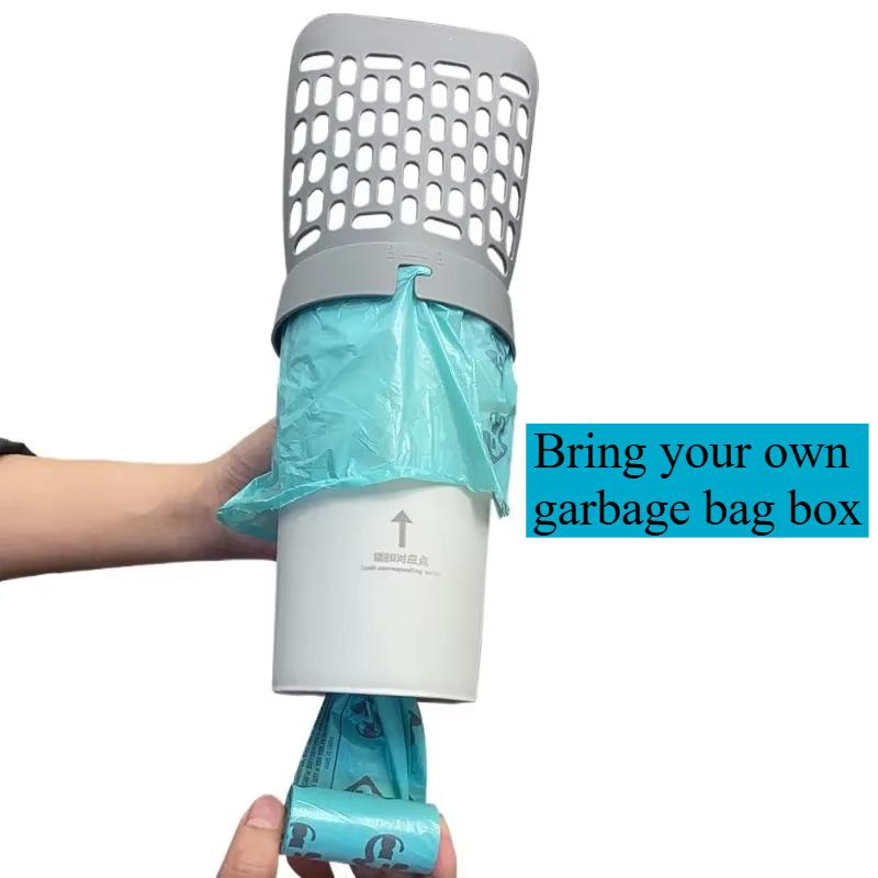 Cat Litter Scoop Self-cleaning Cat Litter Box Shovel Kitty Toilet Clean Tool for Litter Tray Sandboxes Shovel Sand Bottom Hidden Design Cats Supplies