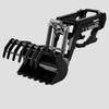 Landwirtschaftlicher Traktor mit Anhänger Trägheitsspielzeug Gabelstapler Transportwagen Sprinkler Modell Simulationsspiel Jungen Kinderspielzeug Geschenke