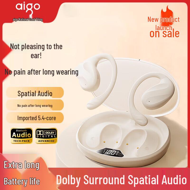 

aigo SJ225 Ear-hook Wireless Bluetooth Sports Headphones