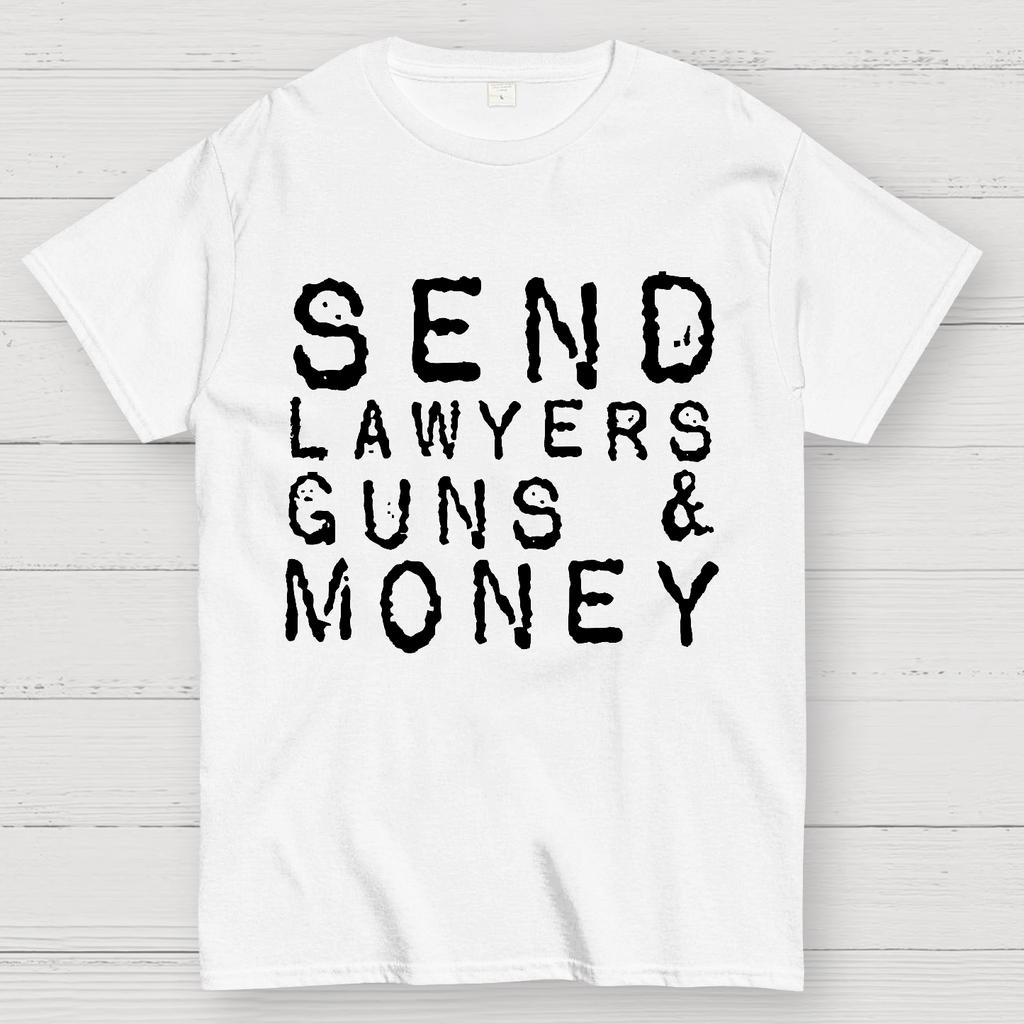 Send Lawyers Guns And Money Unisex Heavyweight 100% Cotton T-shirt