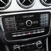 For Mercedes Benz GLA CLA Dashboard Panel Center Console Trim Cover Carbon Fiber