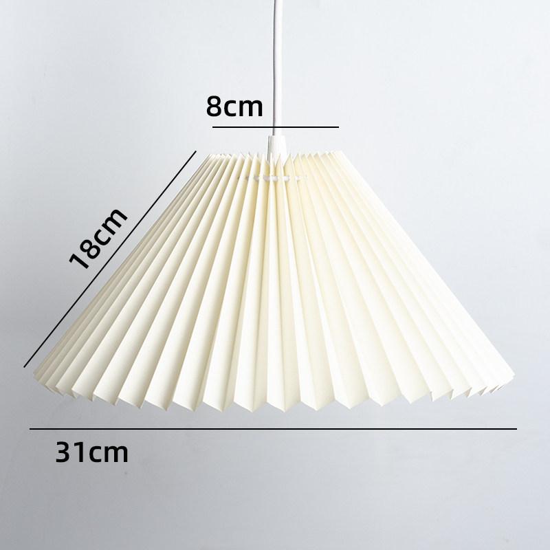 Nordic Origami Pendant Lights Lampshade Replacement Lamp Cover Downward Bulb Design Hanging Lamp Dining Room Kitchen Home Decor