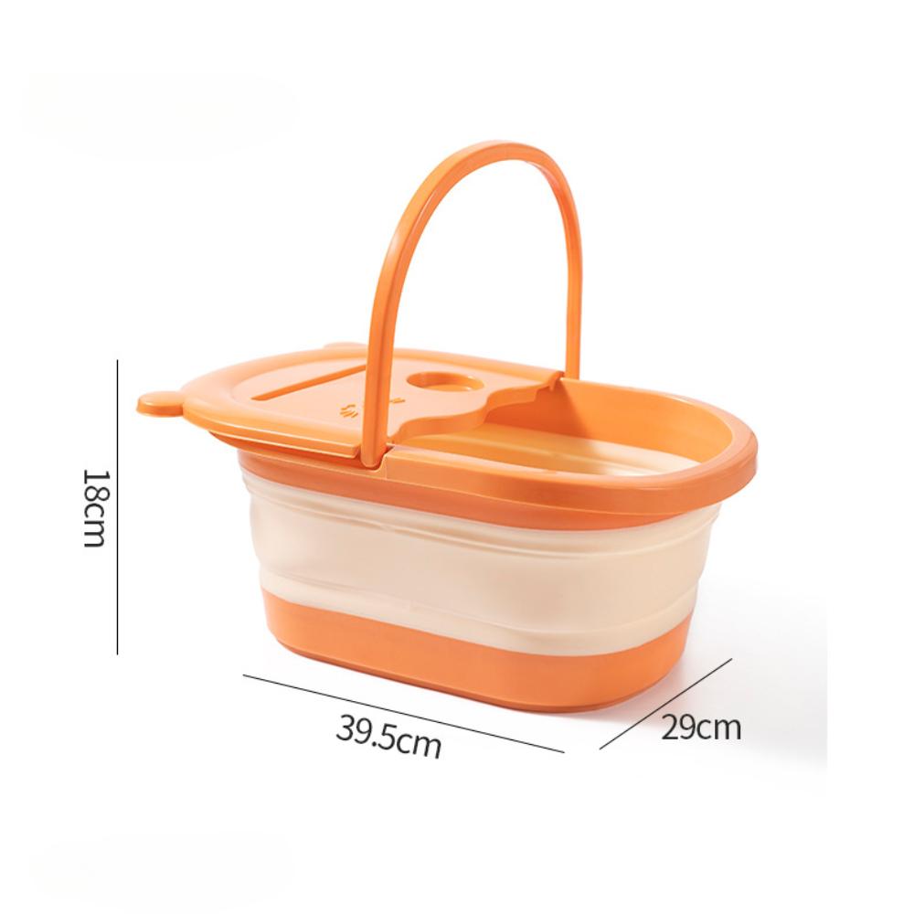 Cadă pliabilă pentru picioare cu masaj, cămin minimalist pentru adulți de uz casnic, găleată pentru înmuierea picioarelor cu capac, cadă adâncă pentru picioare, chiuvetă pentru spălat picioare