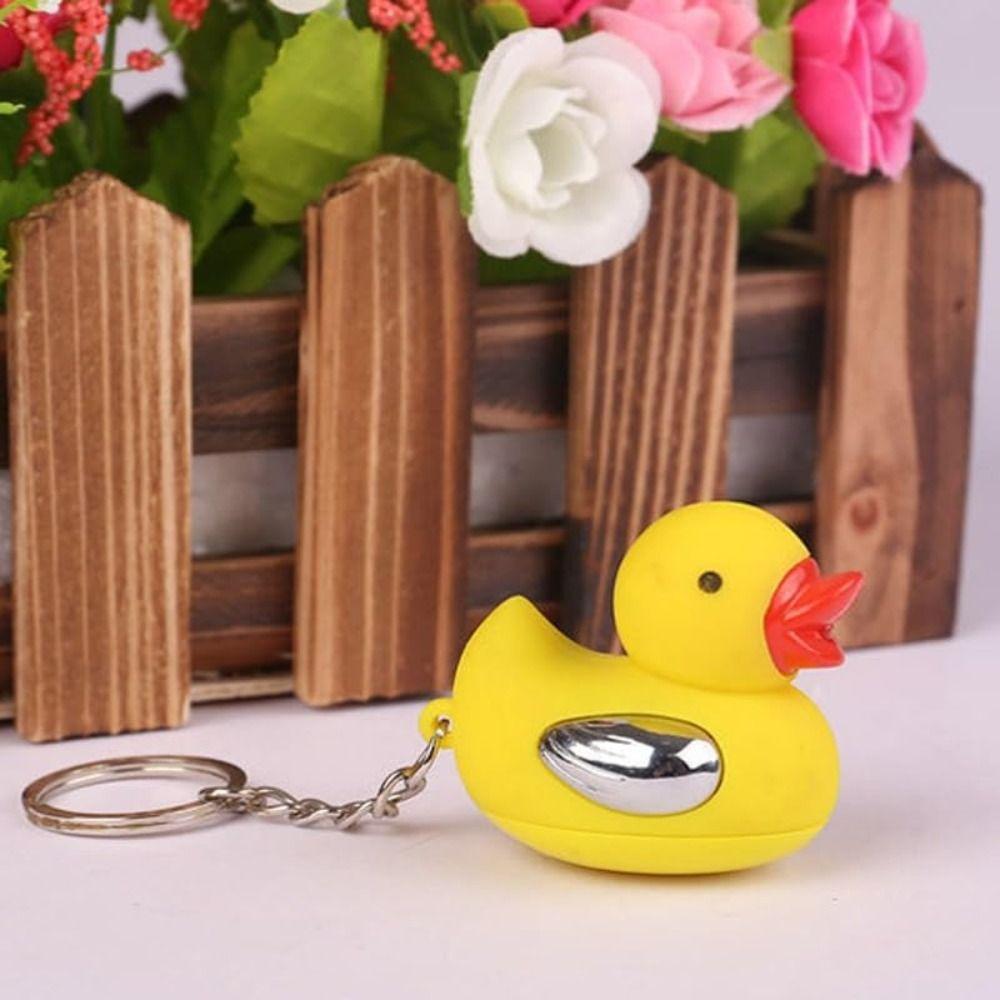 

Мультяшний брелок Маленьке жовте каченя Смішна іграшка для розіграшів і жартів