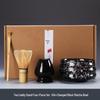 Matcha Tool Set: Chasen Stand & Tea Whisk with White Hon-date, Inspired by Song Dynasty, in Japanese Gift Box