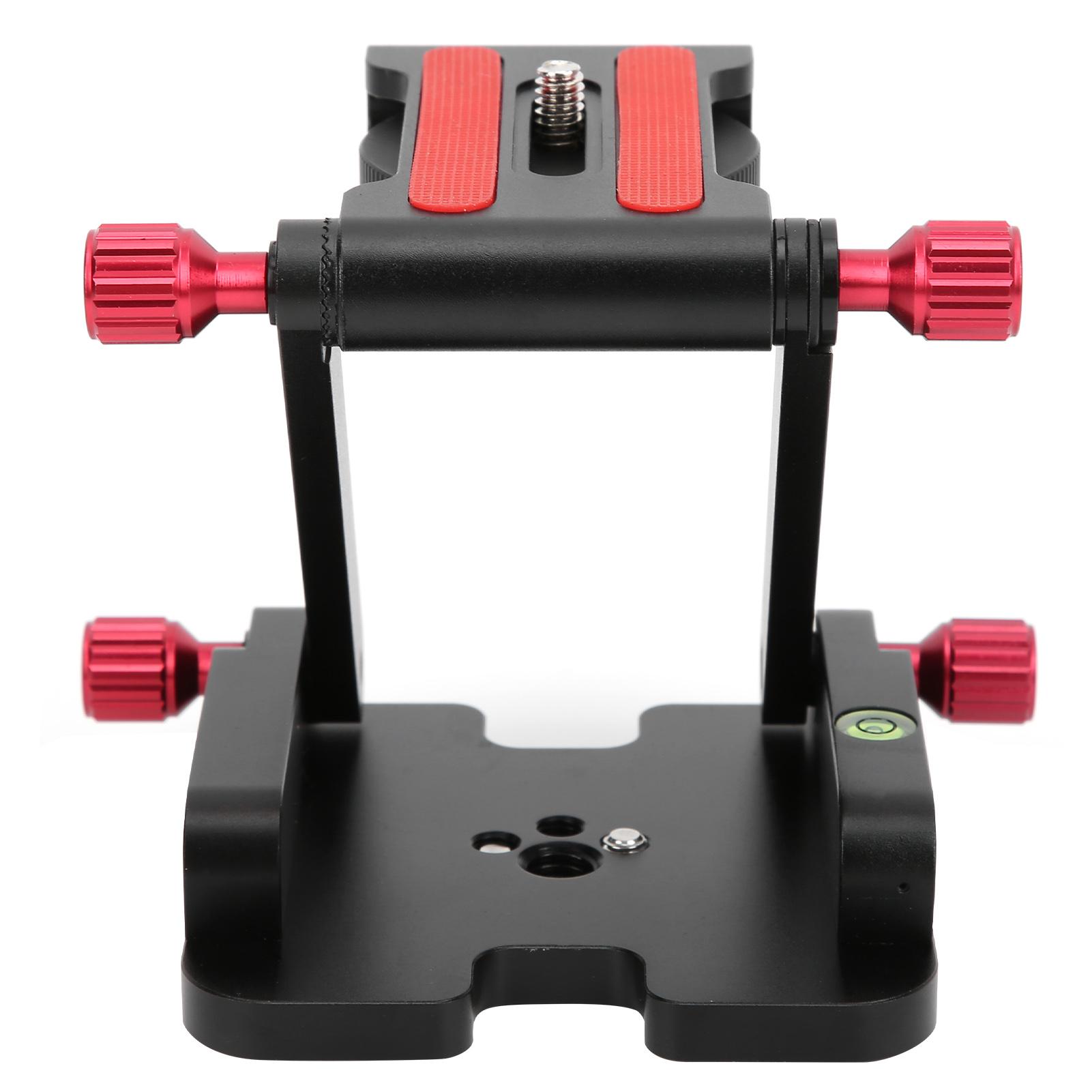 

Складной Z-образный настольный держатель для камеры с рельсовым стабилизатором, быстросъемной площадкой и наклонной головкой