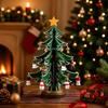 Reindeer Wood Christmas Tree Decoration Santa Pendant DIY Xmas Tree Ornaments  Christmas Craft