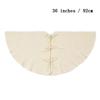 Christmas Tree Skirt Knitted Circular Christmas Tree Skirt Decoration 92cm BowTree Skirt Christmas Day Decoration Supplies