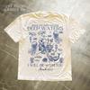 Chemise Ésaïe 43 2 Eaux Profondes T-shirt Chrétien pour Hommes Femmes Vintage Poulpe T-shirt Unisexe