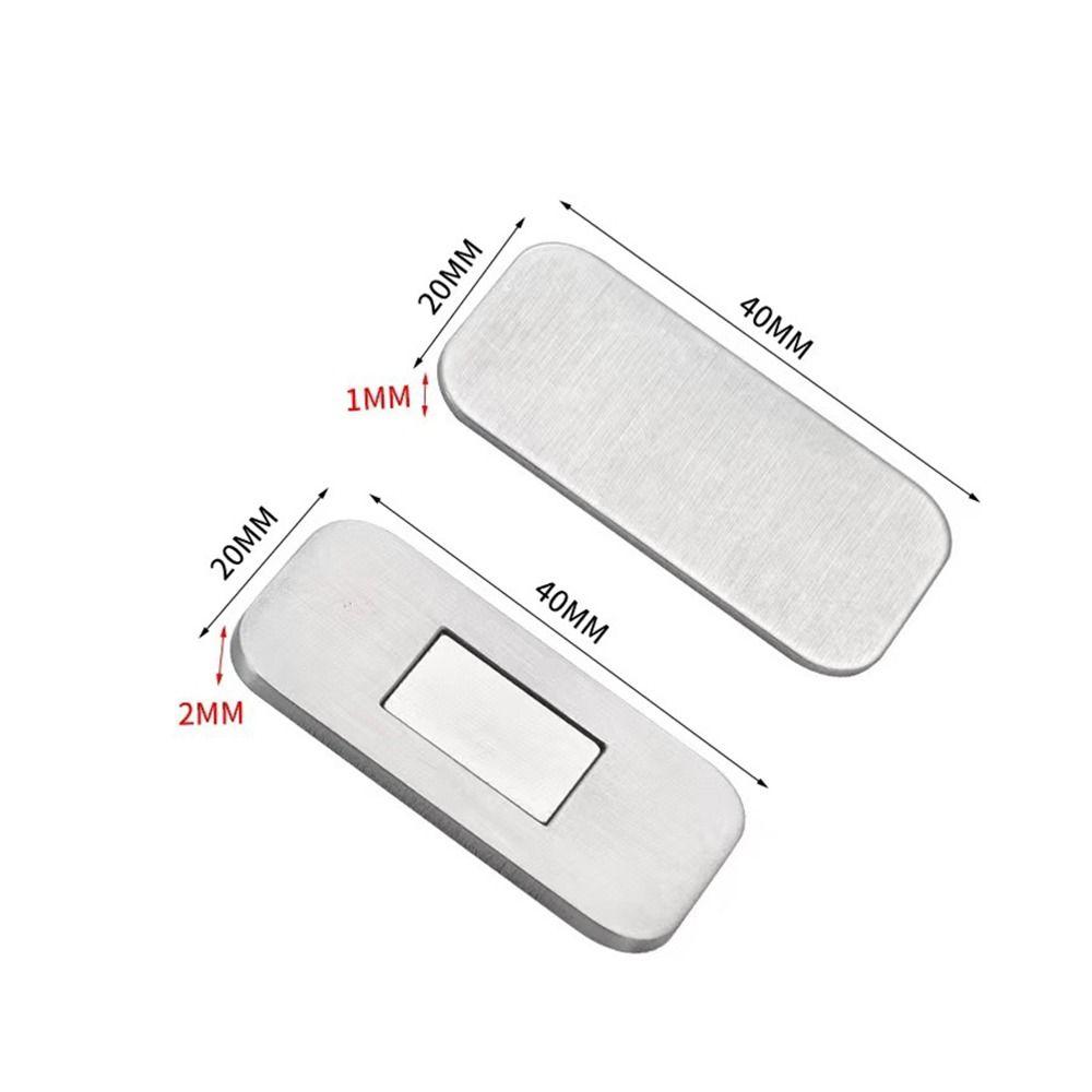 Latch Door Attraction Patch Self-adhesive Cabinet Catches Wardrobe Door Closer